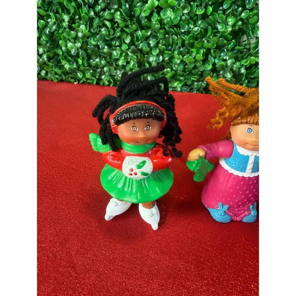 Vintage 1992 Cabbage Patch Kids McDonald Happy Meal PVC Figures Lot of 4 90s